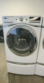 Whirlpool Front-Load Washer and Dryer Set W/ Pedestals WFW94HEXW2/YWED94HEXW0 - Image 2